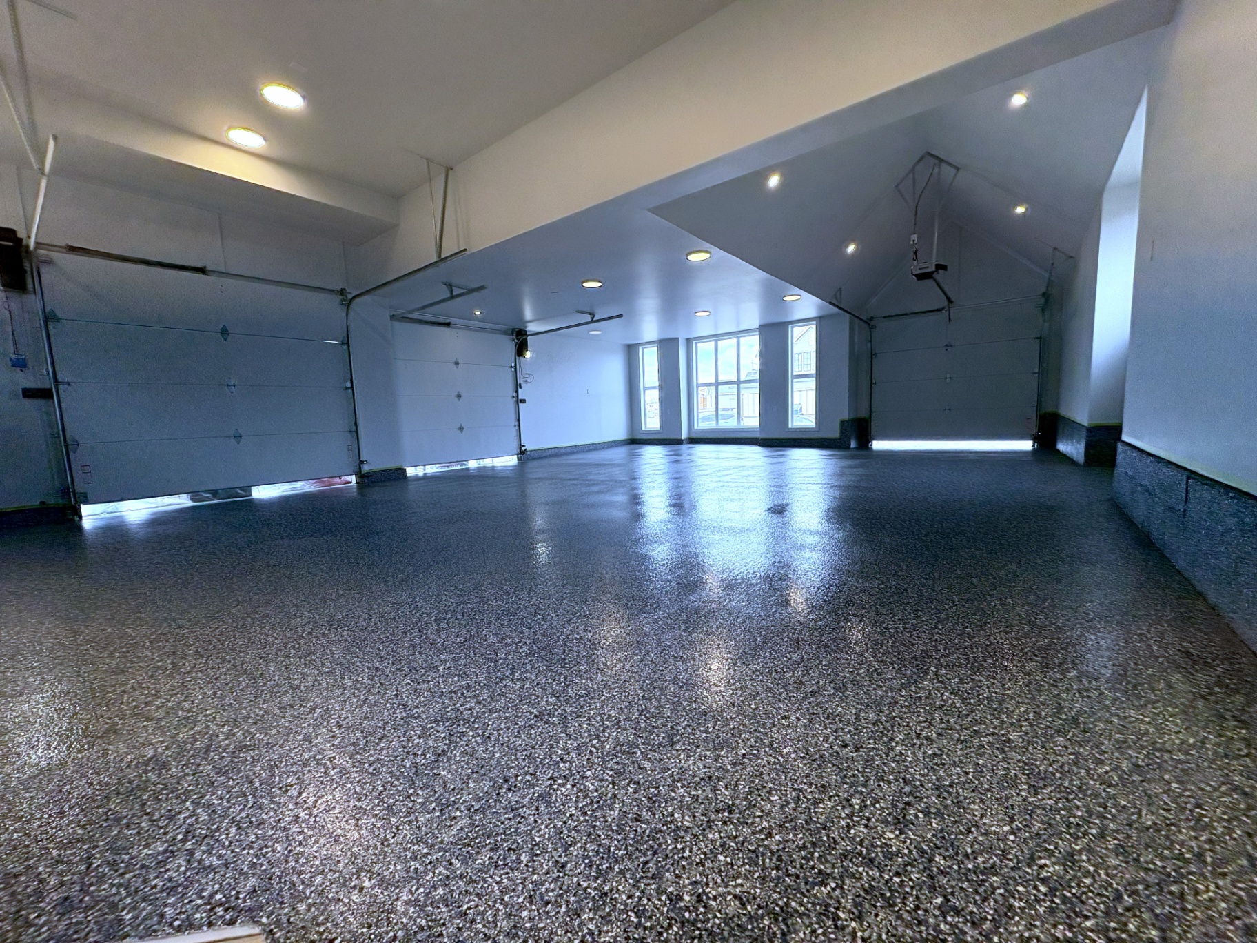 Triple-car garage — Calgary